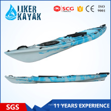 Liker Angler / Professional Sit on Top Kayak Fishing Kayak Vente en gros Cheap Price LLDPE Bateau de pêche en plastique